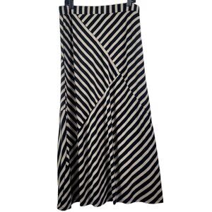 Cato Striped‎ Maxi Skirt Size L